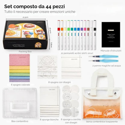 Kit Magia 3D™ - "Colora, aggiungi acqua e guarda la magia prendere vita"