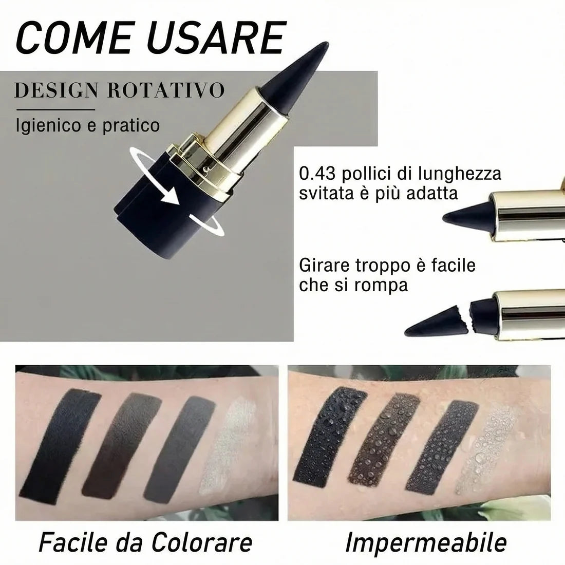 Matite Eyeliner – Sguardo Intenso e Definito