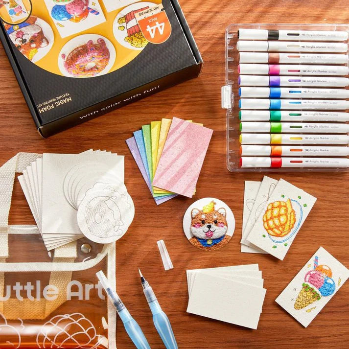Kit Magia 3D™ - "Colora, aggiungi acqua e guarda la magia prendere vita"