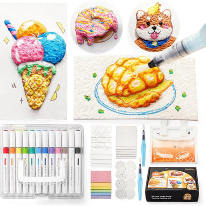 Kit Magia 3D™ - "Colora, aggiungi acqua e guarda la magia prendere vita"