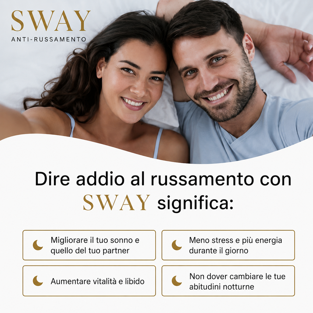 SWAY SilentBite™ | Bite Anti-Russamento