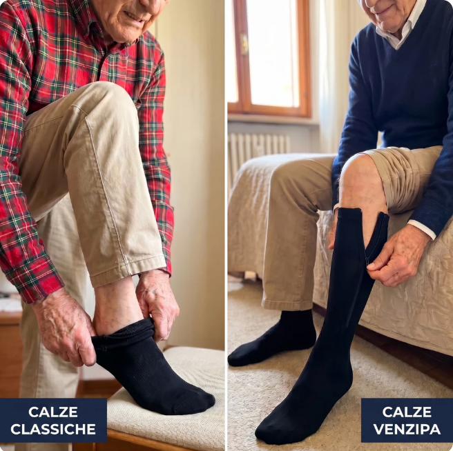 CircolaPiù™- Calze a compressione con cerniera
